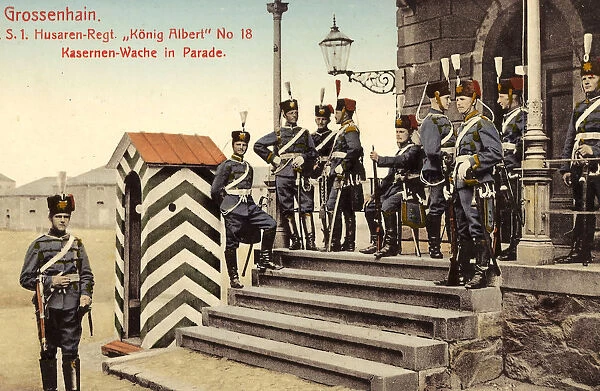 Military facilities Germany Hussars Sentry boxes
