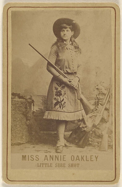 Miss Annie Oakley Little Sure Shot American 1885