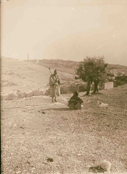 Mount Olives Bethany N. W 1900 Jerusalem Israel