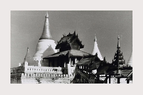 Myanmar Burma Pagan Minochantha Stupa 1966 Lost Cities of Asia