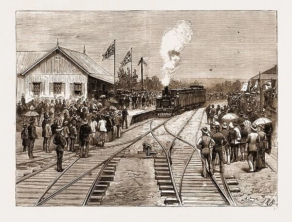 Opening of the Durban and Pietermaritzburg Railway: Arrival of the First Train At