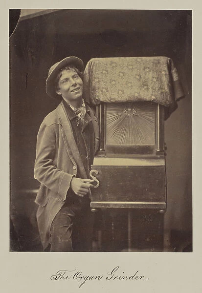 Organ Grinder Oscar Gustave Rejlander British