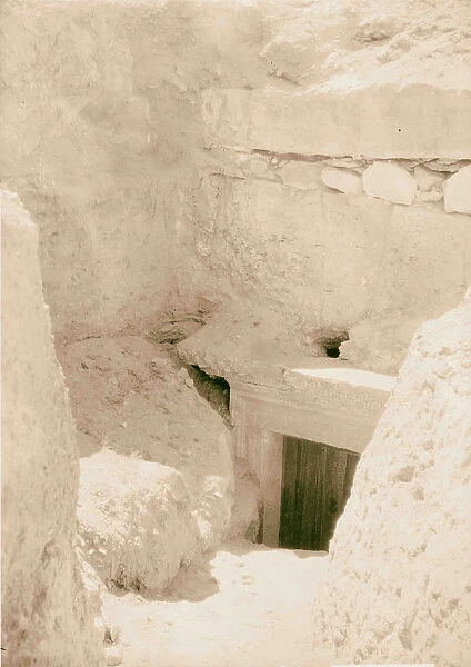 Palmyra Tomb three brothers Entrance blocked