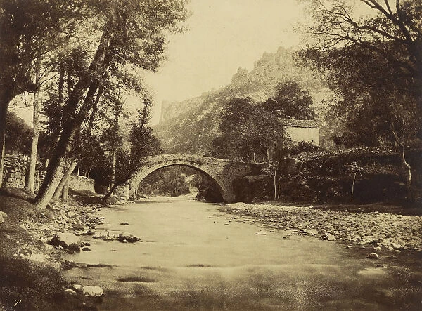 Pont de Peyreleau Aveyron confluent de la Jonte