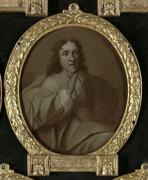 Portrait of Frans de Haes, Poet and Linguist in Rotterdam The Netherlands, Dionys