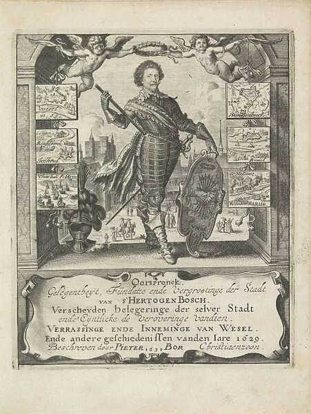 Portrait of Frederik Hendrik, Prince of Orange, Attributed to Crispin van den Queborn