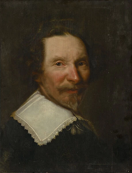 Portrait man oil oak 48 x 37. 5 cm unsigned Abraham de Vries