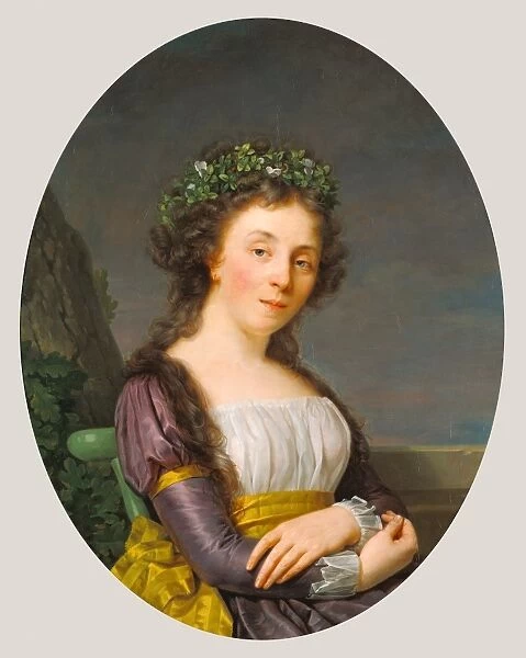 Portrait of Marie-Louise Joubert, nee Poulletier de Perigny