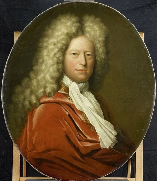 Portrait of Mr. Brust, Pieter van der Werff, 1710