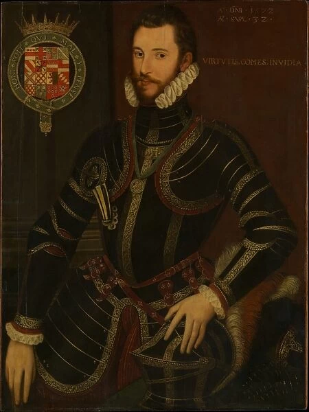 Portrait Walter Devereux 1539-1576 First Earl