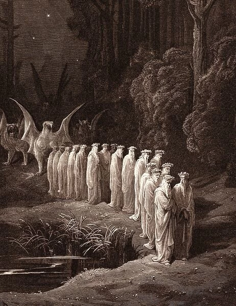 The Procession of the Elders, by Gustave Dore
