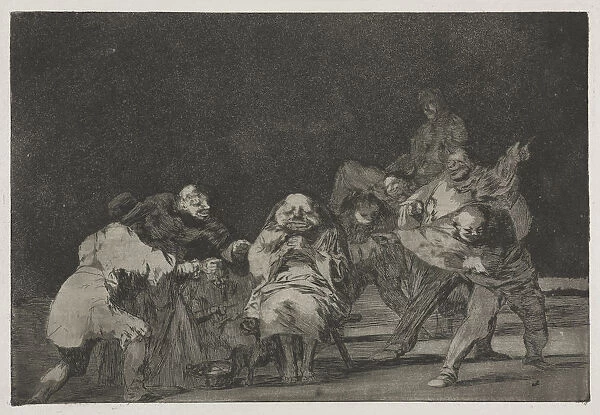 Proverbs Loyalty 1864 Francisco de Goya Spanish