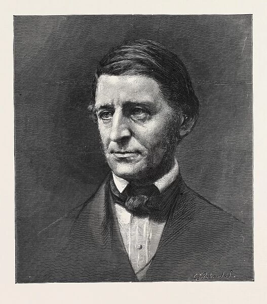 Ralph Waldo Emerson, Born May 25, 1803; Died April 27, 1882