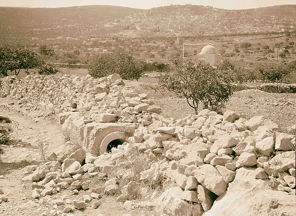 Roman aqueduct Rachel Tomb 1934 West Bank Bethlehem