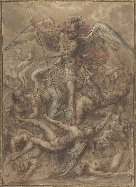 Saint Michael Expelling Fallen Angels 16th century