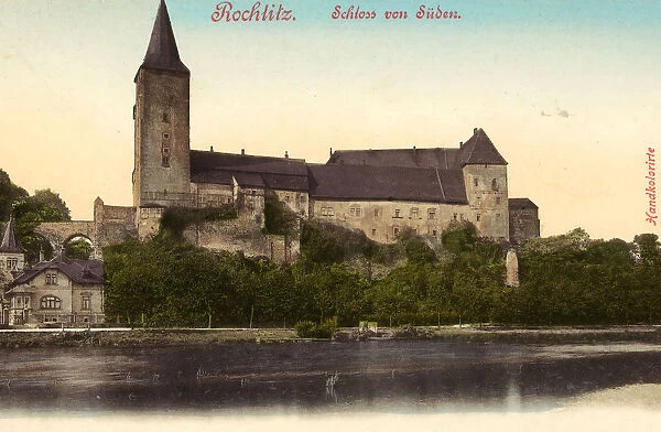Schloss Rochlitz Zwickauer Mulde Rochlitz 1901