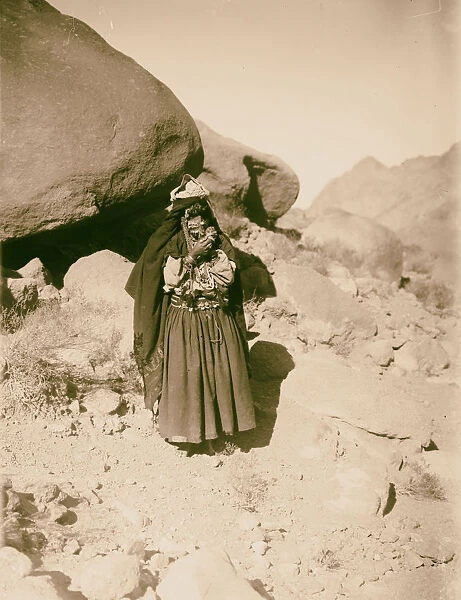 Sinai Red Sea Tor Wady Hebran Bedouin women 1900