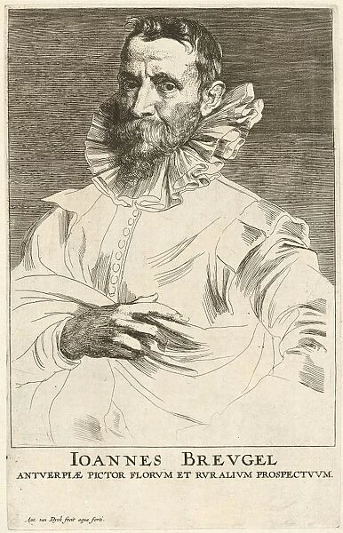 Sir Anthony van Dyck, Jan Bruegel the Elder, Flemish, 1599 - 1641, probably 1626-1641