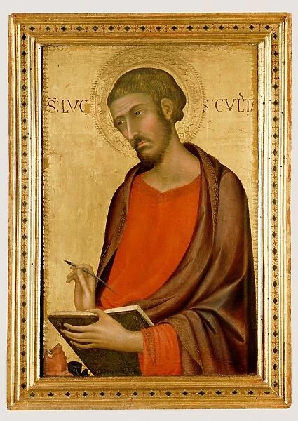 St. Luke; Simone Martini, Italian (Sienese), about 1284 - 1344; Siena