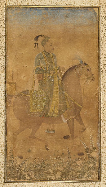 Sultan Abdullah Qutb Shah 1614-74 Horseback 1635