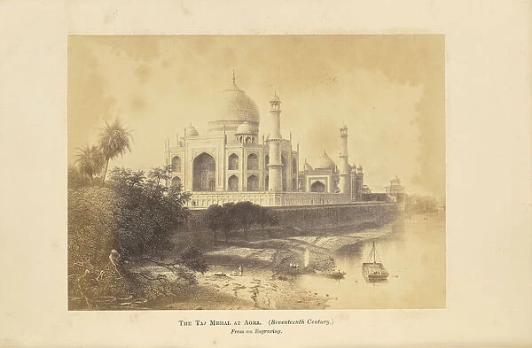 Taj Mehal Agra Unknown maker London England 1869