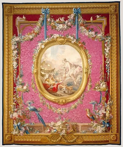 Tapestry: L Aurore et Cephale, from Les Tentures de Francois B