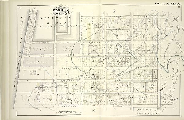 Vol. 5. Plate, Q. Map bound by Atlantic Basin, Verona St. Columbia St. Otsego St
