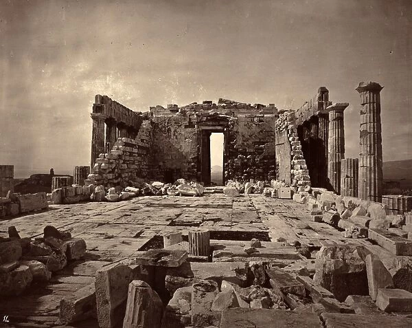 William James Stillman (American, 1828 - 1901), The Acropolis of Athens, plate 14
