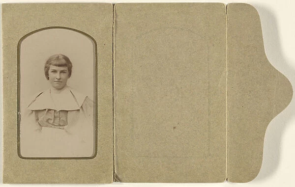 woman Dutch Boy haircut Hugo Engler German active 1870s