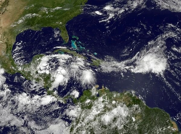 Hurricane Alex develops in the western Caribbean