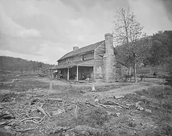 John Ross House near Ringgold, Georgia, during the American Civil War