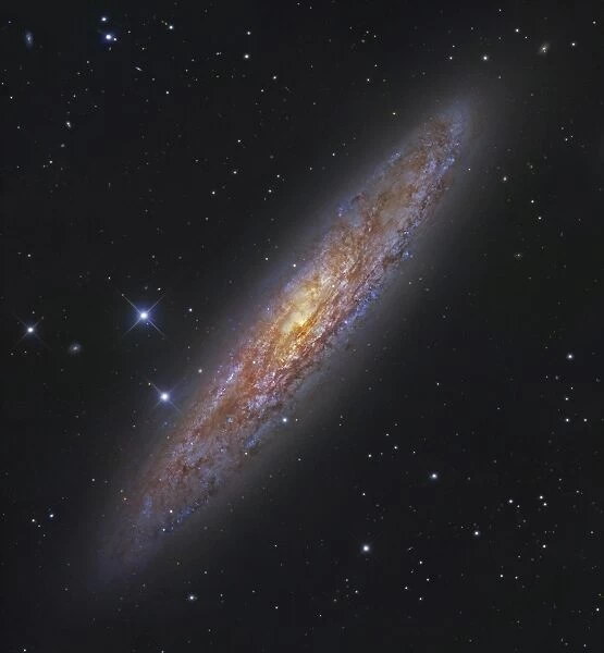 NGC 2683, spiral galaxy in Lynx