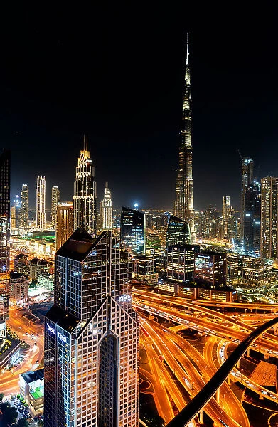 The night life of Dubai