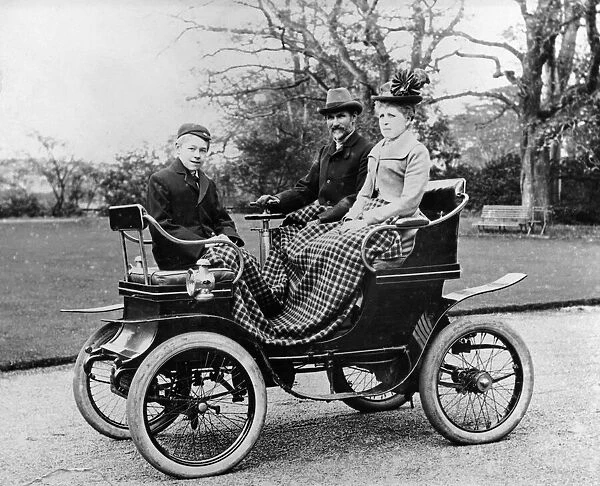 1901 De Dion Bouton voiturette vis a vis. Creator: Unknown