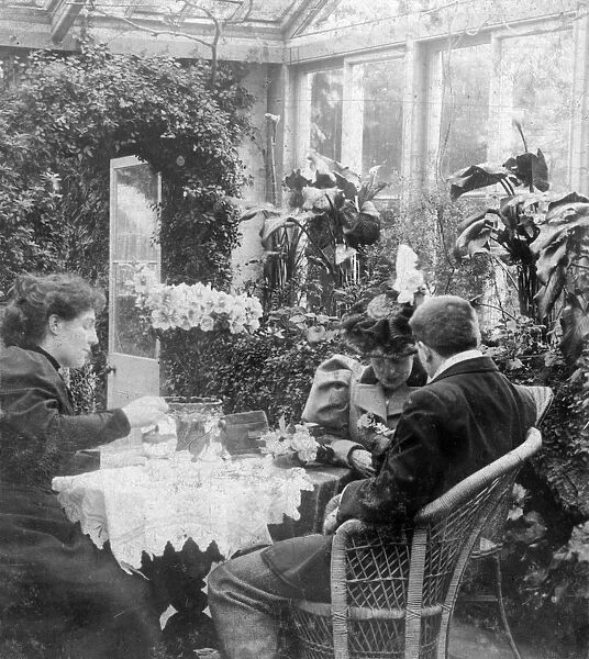 Afternoon tea, late 19th century