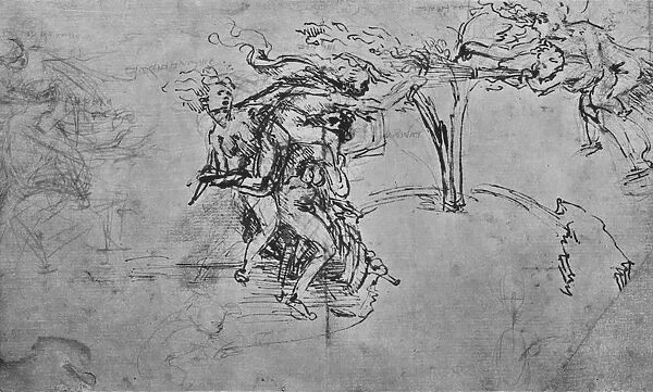 Allegory of Ingratitude and Envy, c1480 (1945). Artist: Leonardo da Vinci