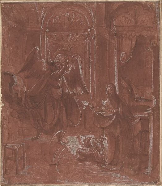 The Annunciation, c. 1520. Creator: Unknown