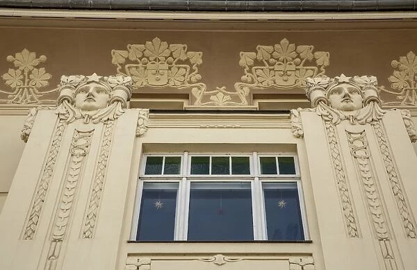 Art nouveau residence, Cranachstrasse 8, Weimar, Germany, 2018. Artist: Alan John Ainsworth