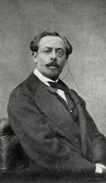 Aurelien Scholl, French author and journalist, 1868