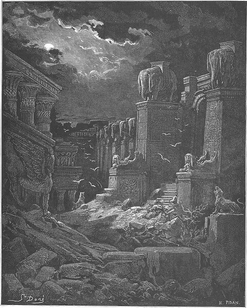 Babylon Has Fallen, 1897. Artist: Dore, Gustave (1832-1883)