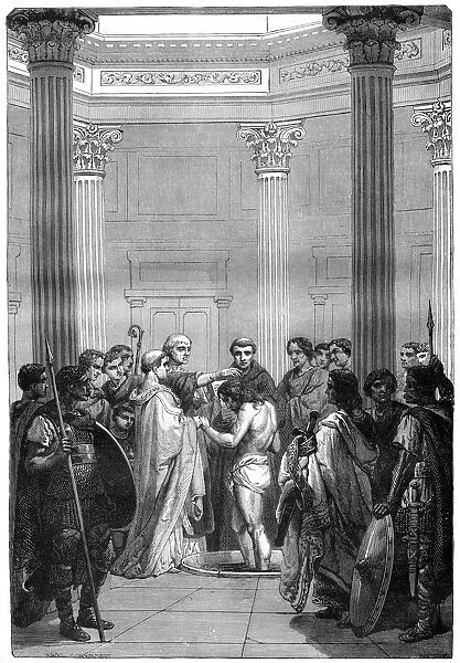 The Baptism of Clovis, 496 (1882-1884)