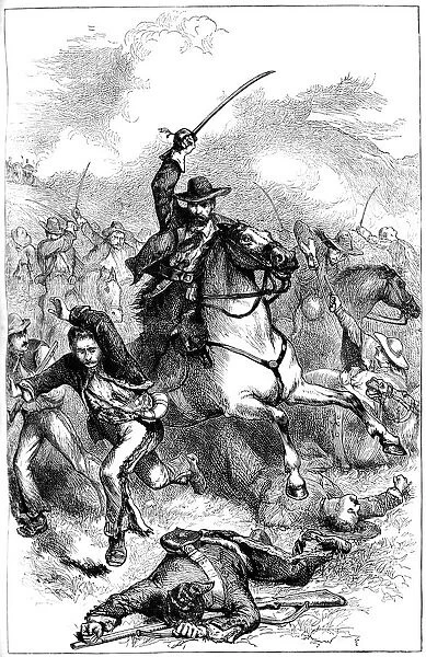 Battle of Buena Vista, Mexico, 1847 (c1880)