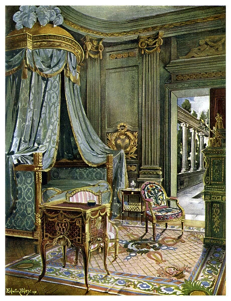 Bedroom, 1911-1912. Artist: Edwin Foley