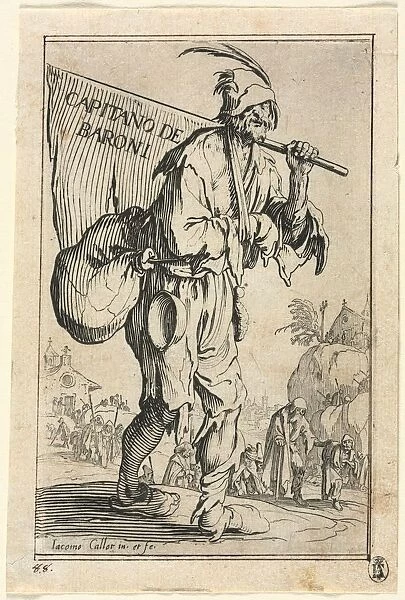The Beggars, c. 1623. Creator: Jacques Callot (French, 1592-1635)