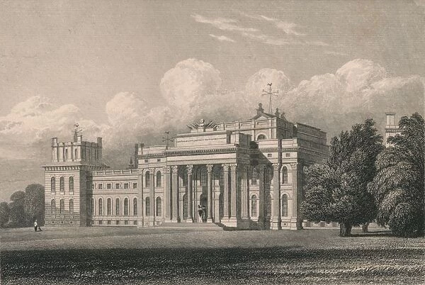 Blenheim, South East View, Oxfordshire, 1831. Creator: William Radclyffe