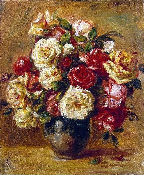 Bouquet of Roses, c1909. Artist: Pierre-Auguste Renoir