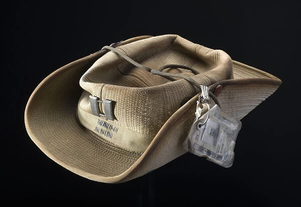 Bush hat worn by United States Air Force pilot, Vietnam War, 1960s. Creator: Unknown