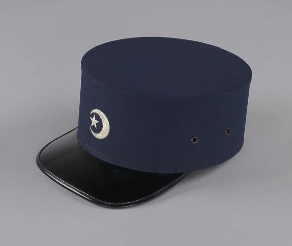 Cap from Fruit of Islam uniform, ca. 1960. Creator: Unknown
