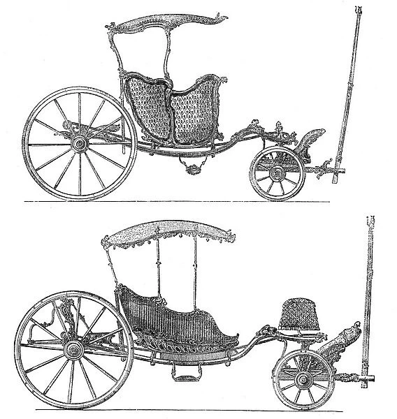 Carriages, (1885). Artist: Lucotte