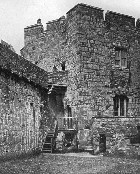 Castle Rushen, Castletown, Isle of Man, 1924-1926. Artist: Taggart